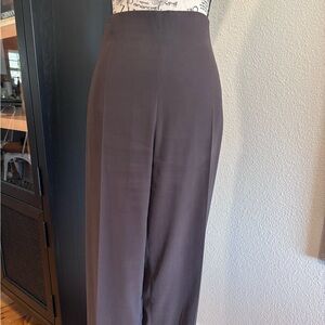 Lauren Vidal Charcoal Wide Leg Pants